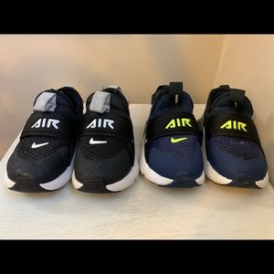 Two pairs of Nikes